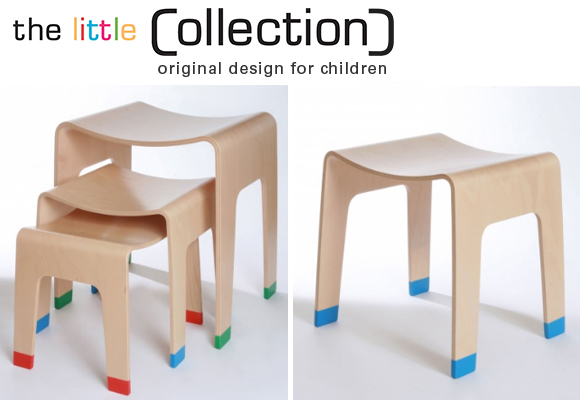 ALEX MACDONALD for THE LITTLE COLLECTION // child's stool