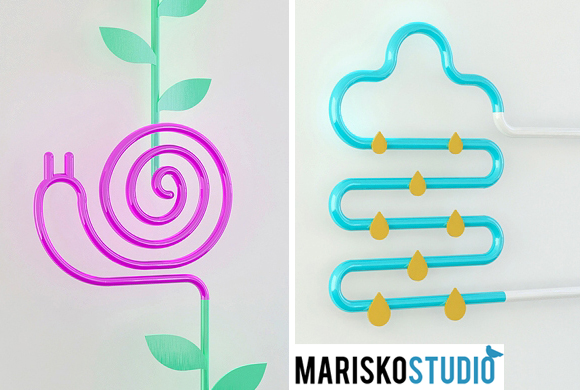 MARISKO STUDIO // snail & cloud radiators