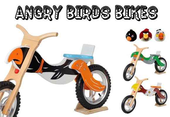 PACK TOYS // angry birds bikes