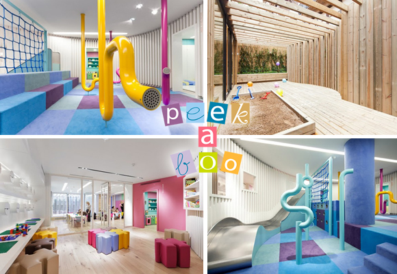 PEEK A BOO by GREEK STUDIO // modern daycare center design