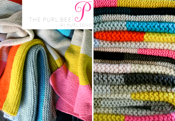 Purl Bee Super Easy blankets for babies and kids