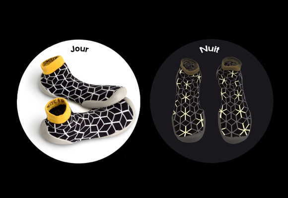 collegien new glow-in-the-dark kids slippers