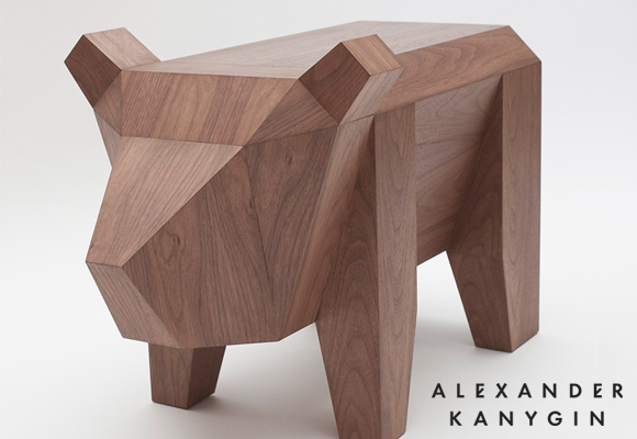 bear table furniture for kids room by Alexander Kanygin
