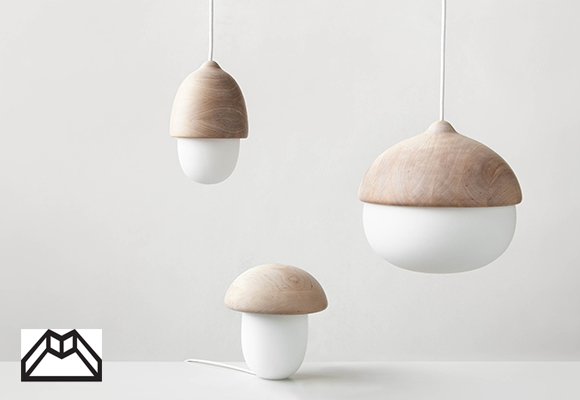 lampes de formes naturelles pour chambres d'enfants par Maija Puoskari