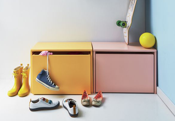 toy box or shoes storage for kids by Flexa