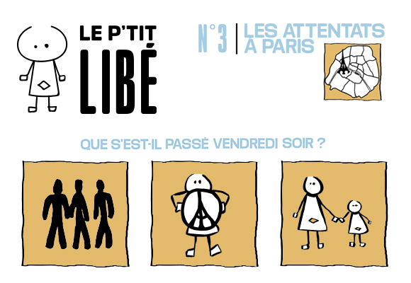 LE P'TIT LIBÉ N°3 - Paris Attacks, November 13th 2015